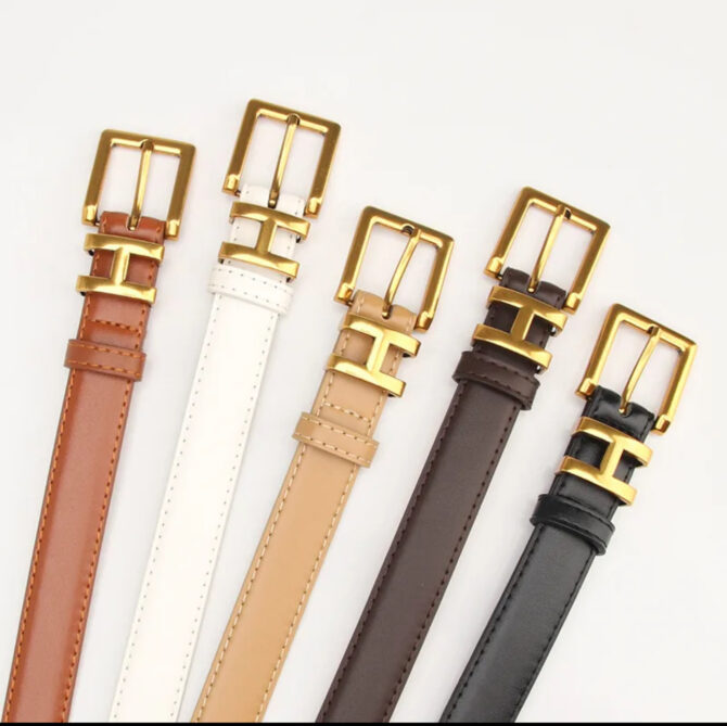 Gold H-belt