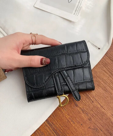 Mini D-wallet black