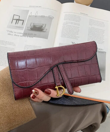 Large D-wallet bordeaux