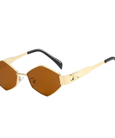 C- Hexa Gold Glasses