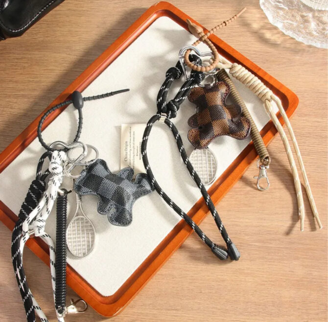 Bag Chain Trendy Brown - Afbeelding 2