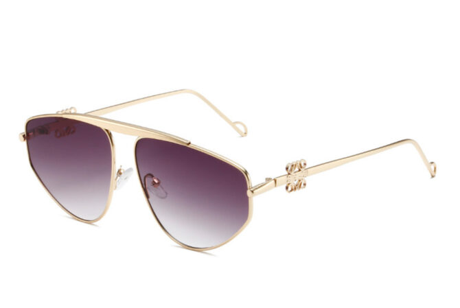 Chique Aviator Zonnebril Purple